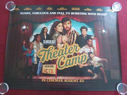 THEATER CAMP UK QUAD ROLLED POSTER BEN PLATT MOLLY GORDON 2023