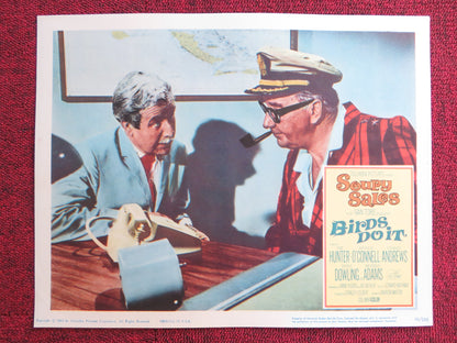 BIRDS DO IT US LOBBY CARD FULL SET SOUPY SALES TAB HUNTER 1966