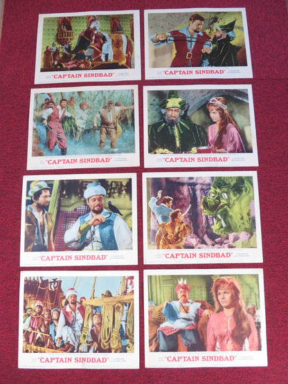 CAPTAIN SINDBAD US LOBBY CARD FULL SET GUY WILLIAMS HEIDI BRUHL 1963