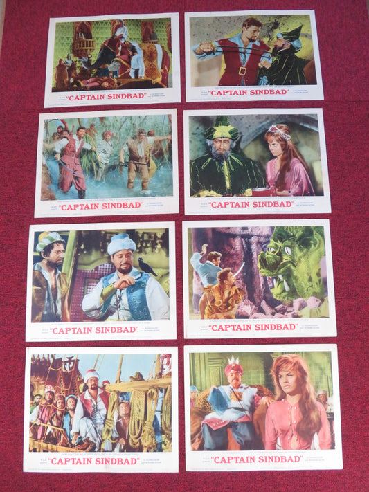 CAPTAIN SINDBAD US LOBBY CARD FULL SET GUY WILLIAMS HEIDI BRUHL 1963