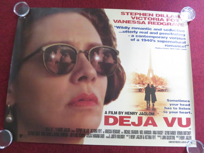 DEJA VU UK QUAD ROLLED POSTER STEPHEN DILLANE VANESSA REDGRAVE1997