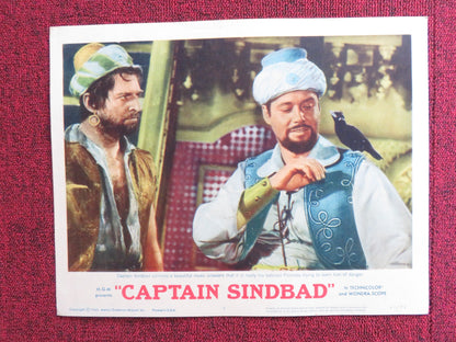 CAPTAIN SINDBAD US LOBBY CARD FULL SET GUY WILLIAMS HEIDI BRUHL 1963