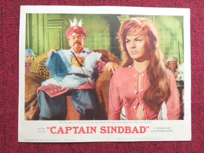 CAPTAIN SINDBAD US LOBBY CARD FULL SET GUY WILLIAMS HEIDI BRUHL 1963