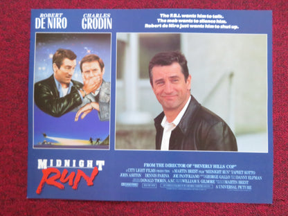 MIDNIGHT RUN US LOBBY CARD FULL SET ROBERT DE NIRO CHARLES GRODIN 1988