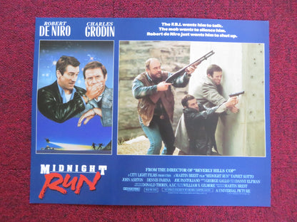 MIDNIGHT RUN US LOBBY CARD FULL SET ROBERT DE NIRO CHARLES GRODIN 1988