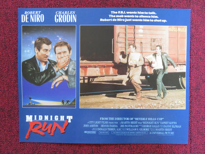 MIDNIGHT RUN US LOBBY CARD FULL SET ROBERT DE NIRO CHARLES GRODIN 1988