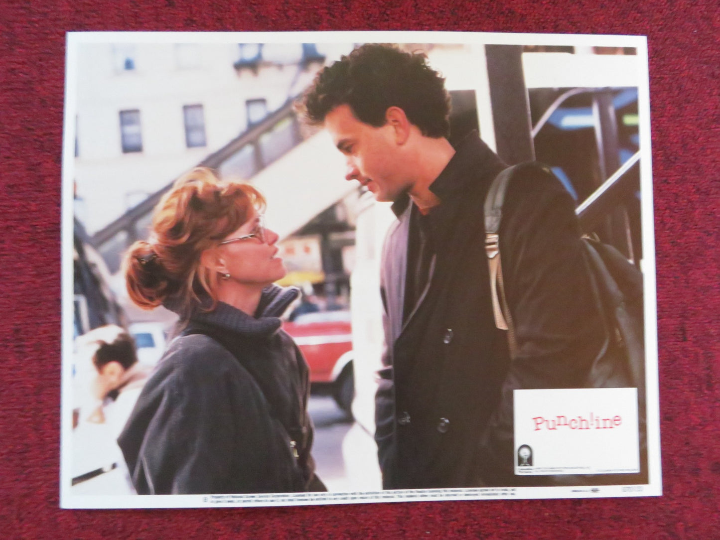 PUNCHLINE US LOBBY CARD FULL SET SALLY FIELD TOM HANKS 1987