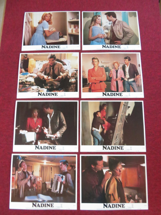 NADINE US LOBBY CARD FULL SET KIM BASINGER JEFF BRIDGES 1987