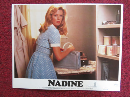 NADINE US LOBBY CARD FULL SET KIM BASINGER JEFF BRIDGES 1987