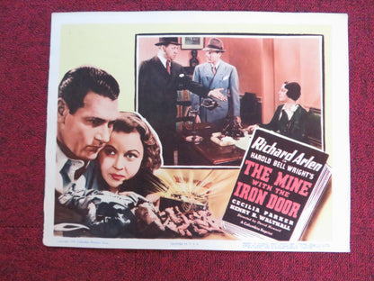 THE MINE WITH THE IRON DOOR US LOBBY CARD FULL SET RICHARD ARLEN R1952