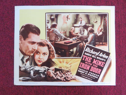 THE MINE WITH THE IRON DOOR US LOBBY CARD FULL SET RICHARD ARLEN R1952