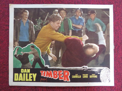 TIMBER! US LOBBY CARD FULL SET DAN DAILEY LEO CARRILLO R1948