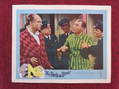 MR. PEEK-A-BOO US LOBBY CARD FULL SET BOURVIL JOAN GREENWOOD GERARD OURY 1951