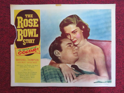 THE ROSE BOWL STORY US LOBBY CARD FULL SET MARSHALL THOMPSON VERA MILES 1952