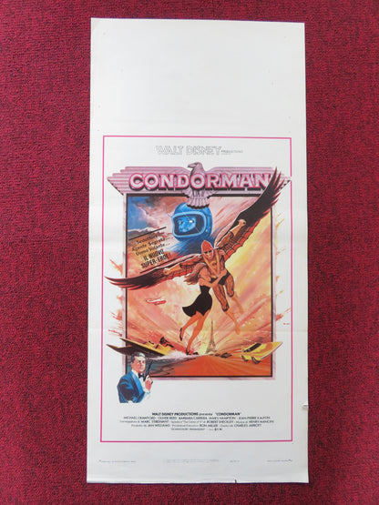 CONDORMAN ITALIAN LOCANDINA POSTER DISNEY MICHAEL CRAWFORD OLIVER REED 1981