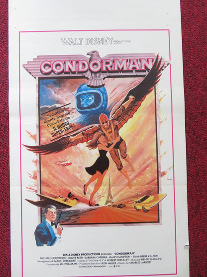 CONDORMAN ITALIAN LOCANDINA POSTER DISNEY MICHAEL CRAWFORD OLIVER REED 1981