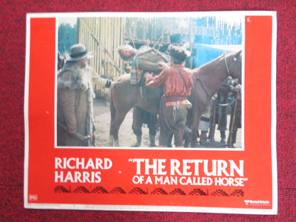 THE RETURN OF A MAN CALLED HORSE US LOBBY CARD FULL SET RICHARD HARRIS 1976