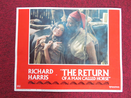 THE RETURN OF A MAN CALLED HORSE US LOBBY CARD FULL SET RICHARD HARRIS 1976