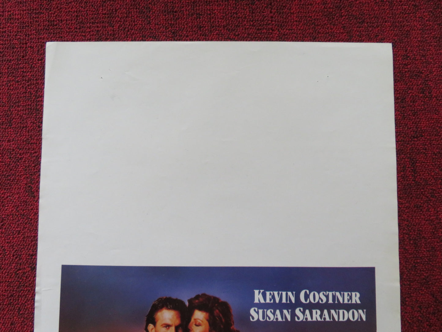 BULL DURHAM ITALIAN LOCANDINA POSTER KEVIN COSTNER SUSAN SARANDON 1988