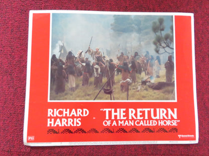 THE RETURN OF A MAN CALLED HORSE US LOBBY CARD FULL SET RICHARD HARRIS 1976