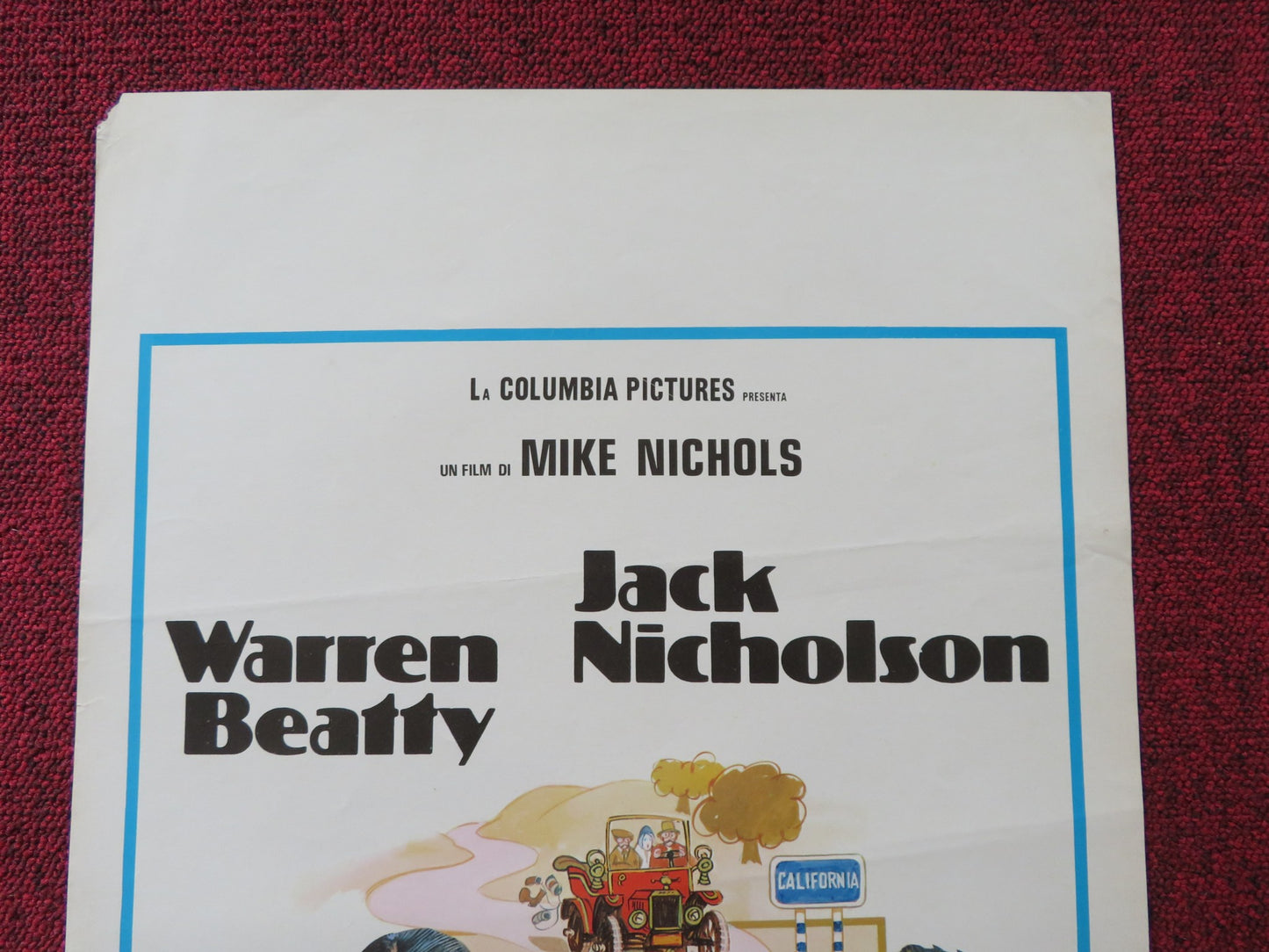 THE FORTUNE ITALIAN LOCANDINA POSTER WARREN BEATTY JACK NICHOLSON 1975