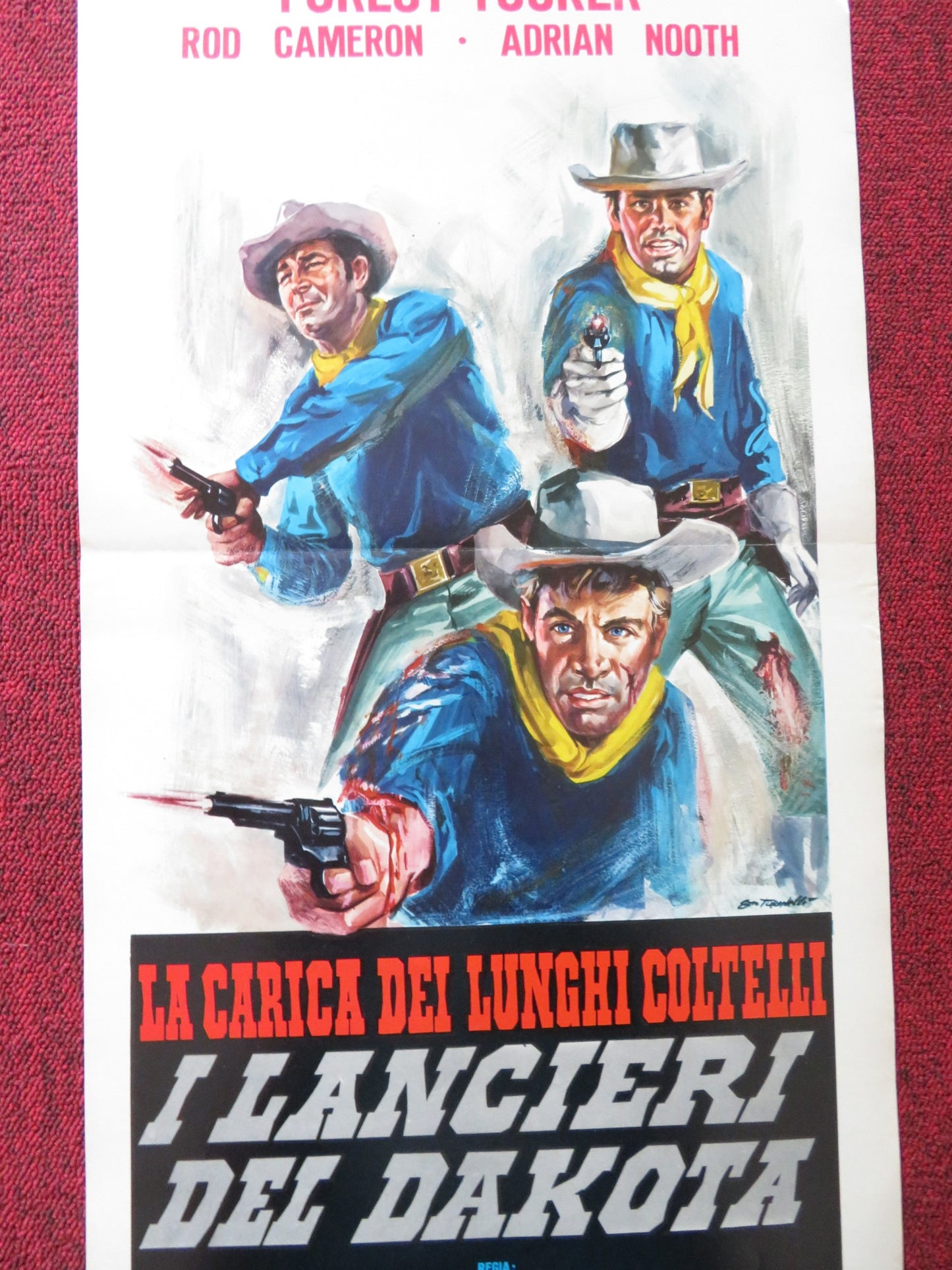 OH! SUSANNA ITALIAN LOCANDINA POSTER FOREST TUCKER ROD CAMERON R1960S