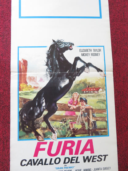 LE NUOVE AVVENTURE DI FURIA- B ITALIAN LOCANDINA POSTER ROBERT DIAMOND 1977