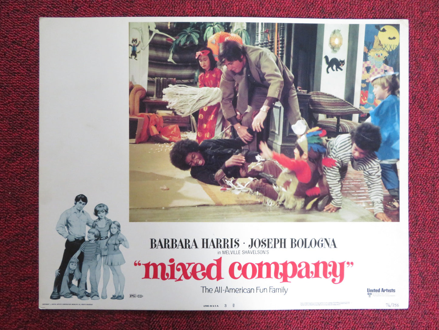 MIXED COMPANY US LOBBY CARD FULL SET BARBARA HARRIS JOSEPH BOLOGNA 1974