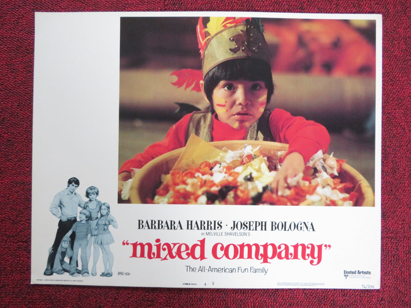 MIXED COMPANY US LOBBY CARD FULL SET BARBARA HARRIS JOSEPH BOLOGNA 1974