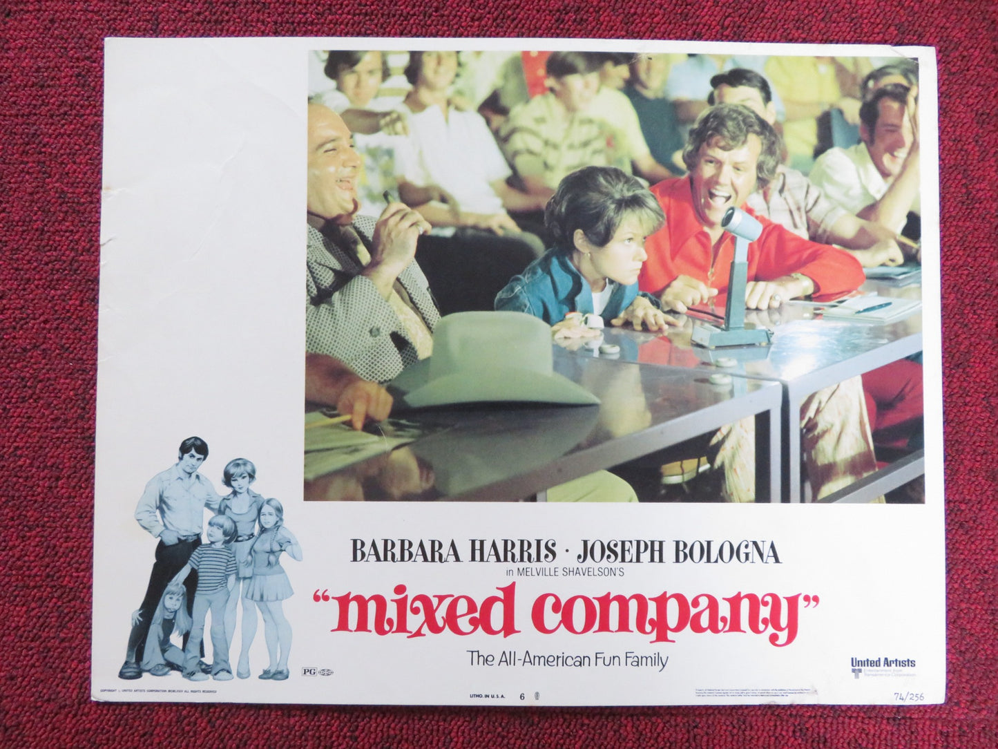 MIXED COMPANY US LOBBY CARD FULL SET BARBARA HARRIS JOSEPH BOLOGNA 1974