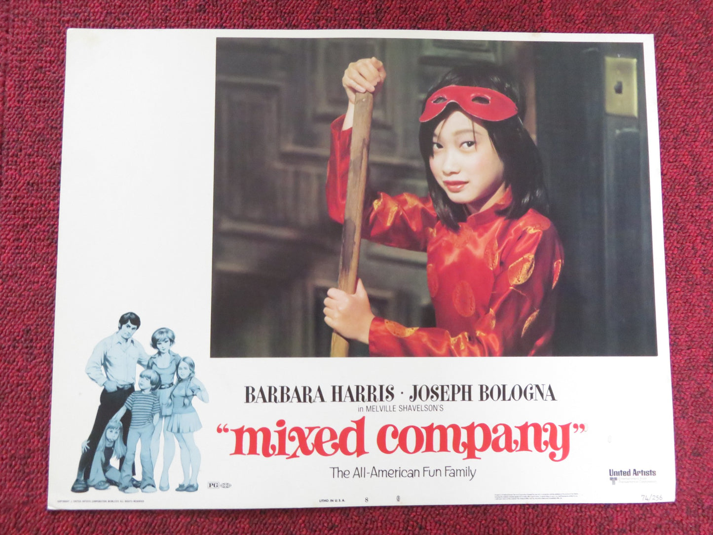 MIXED COMPANY US LOBBY CARD FULL SET BARBARA HARRIS JOSEPH BOLOGNA 1974