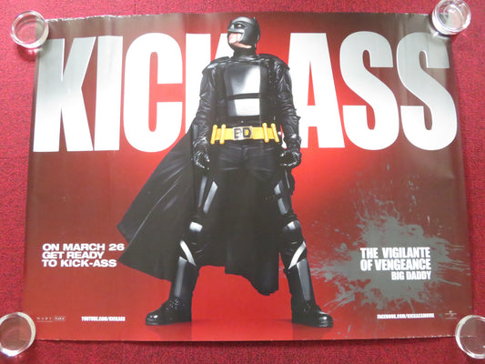 KICK-ASS - C UK QUAD ROLLED POSTER NICOLAS CAGE CHLOE GRACE MORETZ 2010