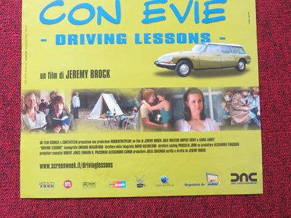 DRIVING LESSONS ITALIAN LOCANDINA POSTER RUPERT GRINT JULIE WALTERS 2006