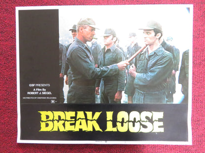 BREAK LOOSE / PARADES US LOBBY CARD FULL SET RUSS THACKER BRAD SULLIVAN 1972