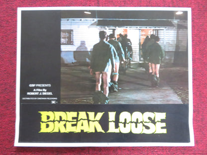 BREAK LOOSE / PARADES US LOBBY CARD FULL SET RUSS THACKER BRAD SULLIVAN 1972