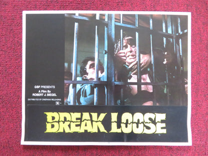 BREAK LOOSE / PARADES US LOBBY CARD FULL SET RUSS THACKER BRAD SULLIVAN 1972