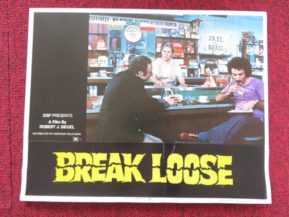 BREAK LOOSE / PARADES US LOBBY CARD FULL SET RUSS THACKER BRAD SULLIVAN 1972