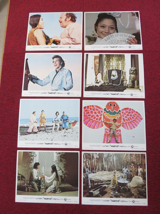 MARCO US LOBBY CARD FULL SET DESI ARNAZ JR. JACK WESTON ZERO MOSTEL 1973