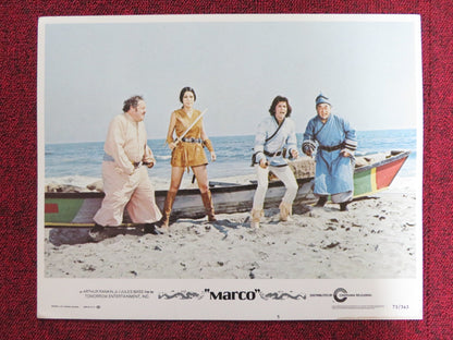 MARCO US LOBBY CARD FULL SET DESI ARNAZ JR. JACK WESTON ZERO MOSTEL 1973