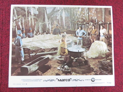 MARCO US LOBBY CARD FULL SET DESI ARNAZ JR. JACK WESTON ZERO MOSTEL 1973