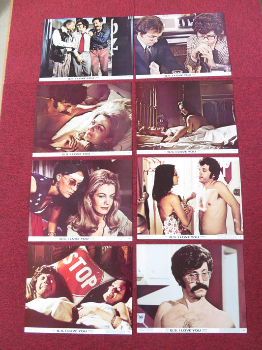 B.S. I LOVE YOU US LOBBY CARD FULL SET PETER KASTNER JOANNA CAMERON 1971