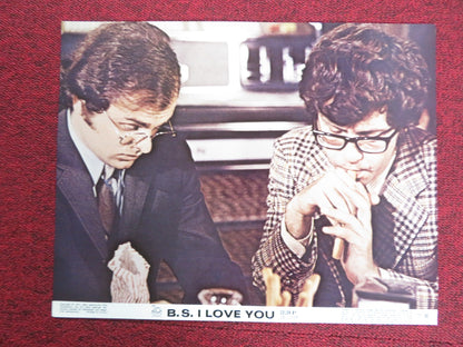 B.S. I LOVE YOU US LOBBY CARD FULL SET PETER KASTNER JOANNA CAMERON 1971