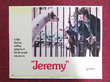 JEREMY US LOBBY CARD FULL SET BOBBY BENSON GLYNNIS O'CONNOR 1973