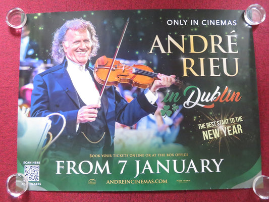 ANDRE RIEU IN DUBLIN UK QUAD ROLLED POSTER 2023