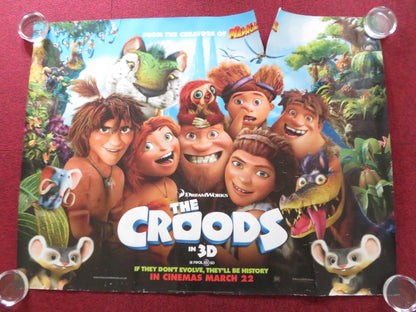 THE CROODS - B UK QUAD ROLLED POSTER NICOLAS CAGE EMMA STONE 2013