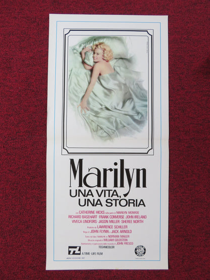 MARILYN: THE UNTOLD STORY ITALIAN LOCANDINA POSTER CATHERINE HICKS 1981