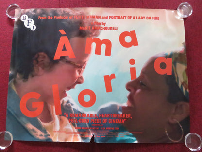 AMA GLORIA UK QUAD ROLLED POSTER LOUISE MAUROY-PANZANI ILCA MORENO ZEGO 2023