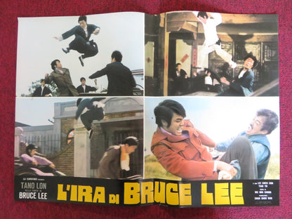 L'IRA DI BRUCE LEE - A ITALIAN FOTOBUSTA POSTER LUNG TANG YAN-YUNG TSO 1974