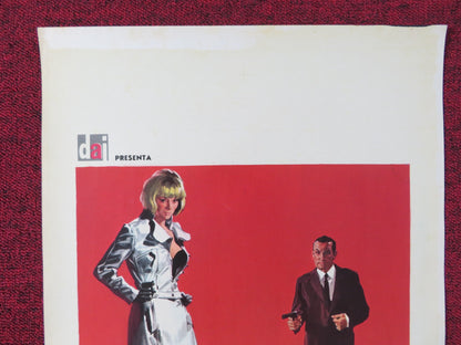 LET'S NOT GET ANGRY ITALIAN LOCANDINA POSTER LINO VENTURA MIREILLE DARC 1967