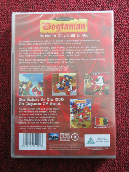 DOGTANIAN IN ONE FOR ALL AND ALL FOR ONE (DVD)  1995 REGION 0